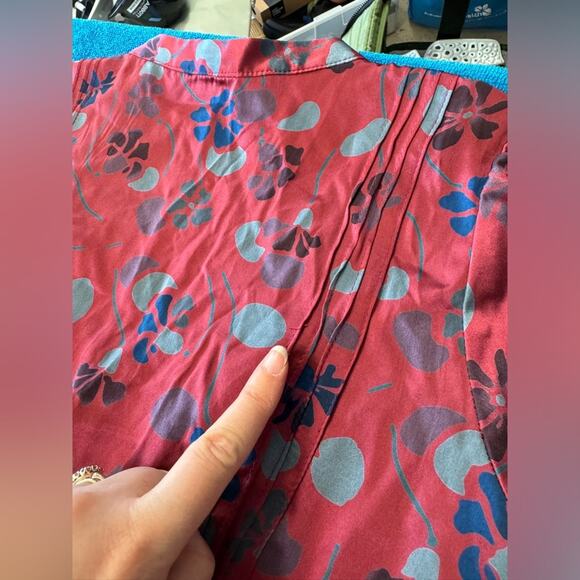 Vintage Marc by Marc Jacobs Silk Floral Dress - Size 2 - Picture 15 of 16